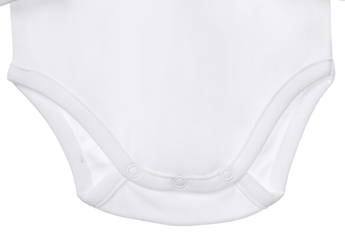 Set Body y Pantalón Bebé - Ecowhite (Algodón Orgánico)