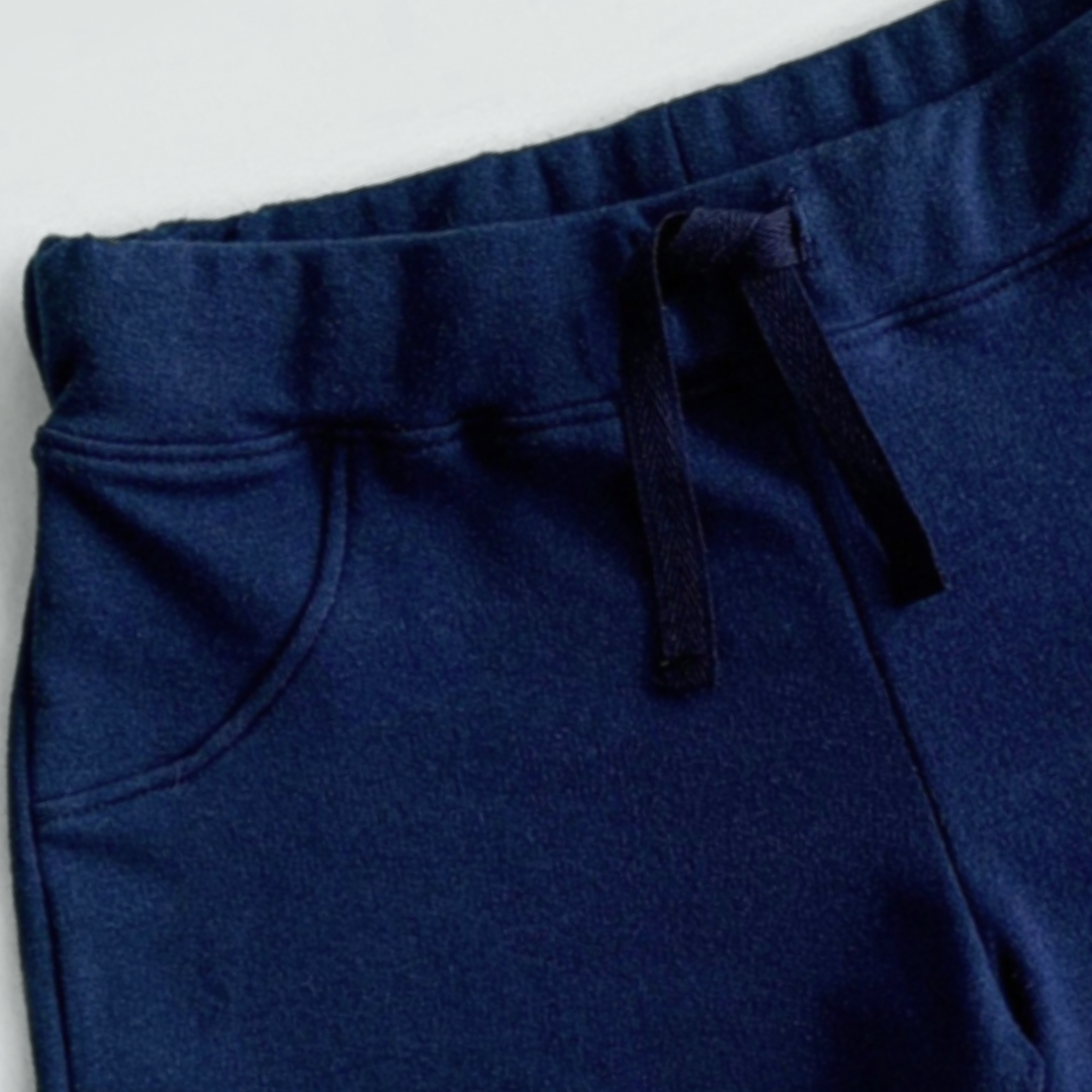 Short Niña Azul Navy (Algodón) - Le Petit Company