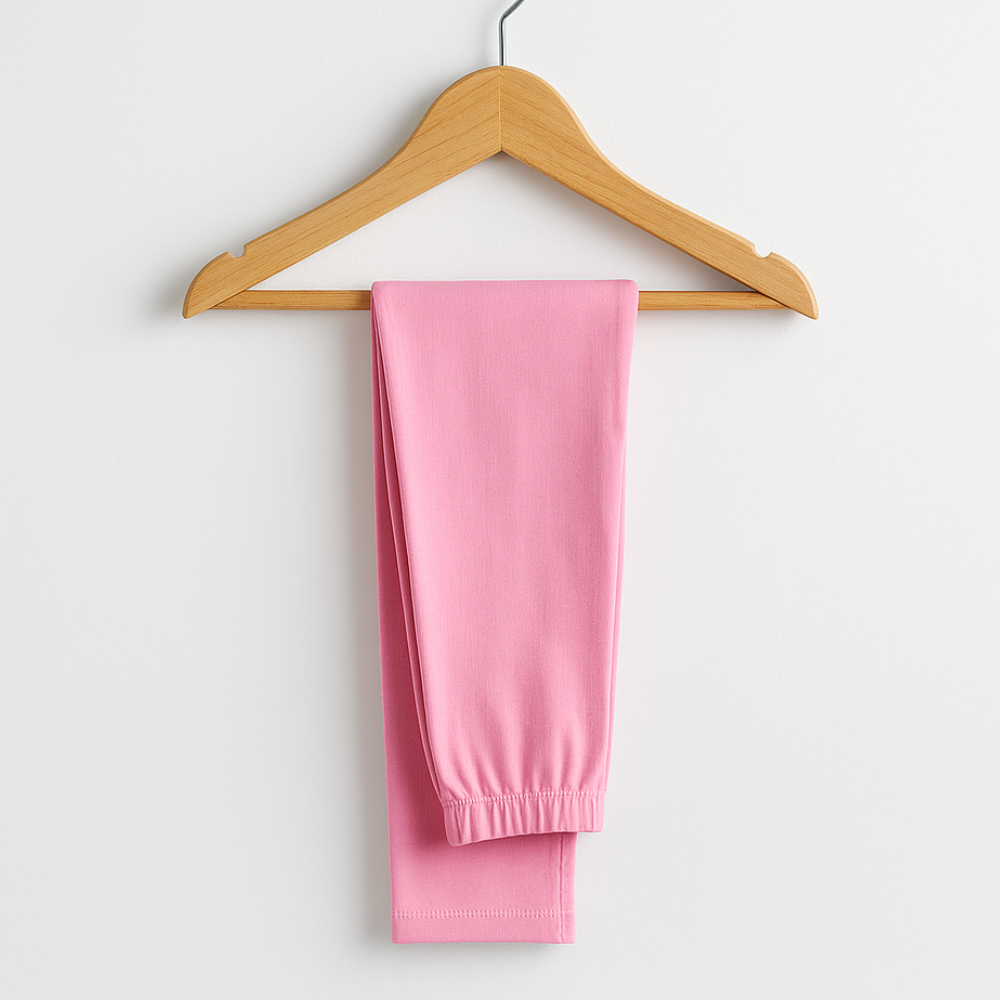 Legging Niña Basic Hot Pink - Algodón