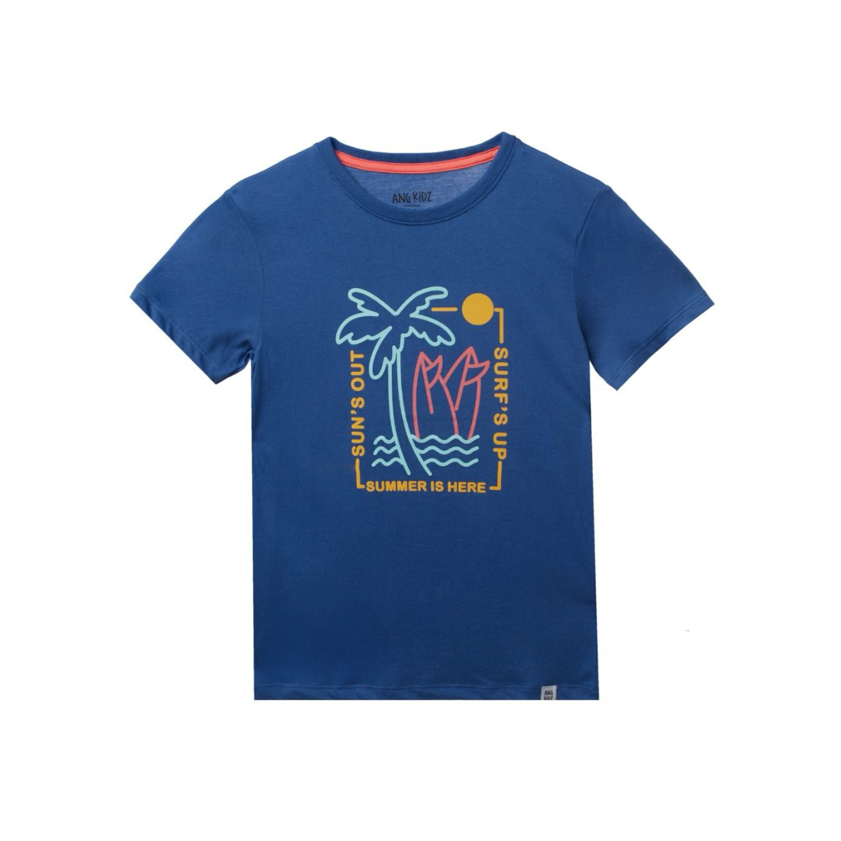 Polo Niño Surf´Up - Azul (100% algodón)