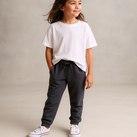 Jogger Gris Oscuro - Le Petit Company | Ropa para Niños y Niñas