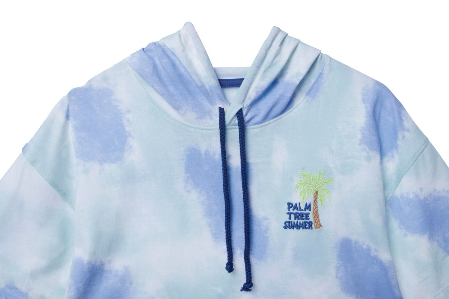 Polo Niño Tie Dye - Celeste (100% algodón)