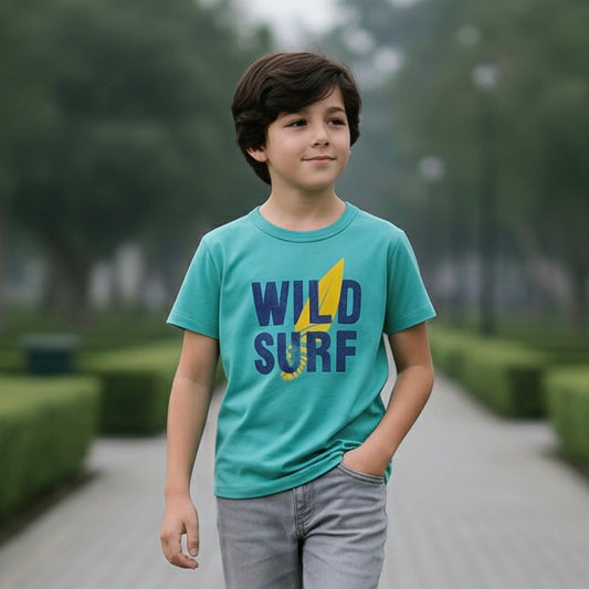 Polo Niño Algodon - ANG Kidz - Wild Surf