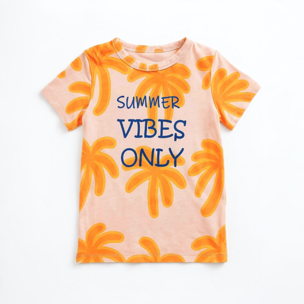 Polo Niño Summer Vibes Only (100% algodón)