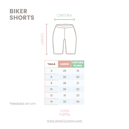 Biker Shorts Niña (Hot Pink) - Le Petit Company