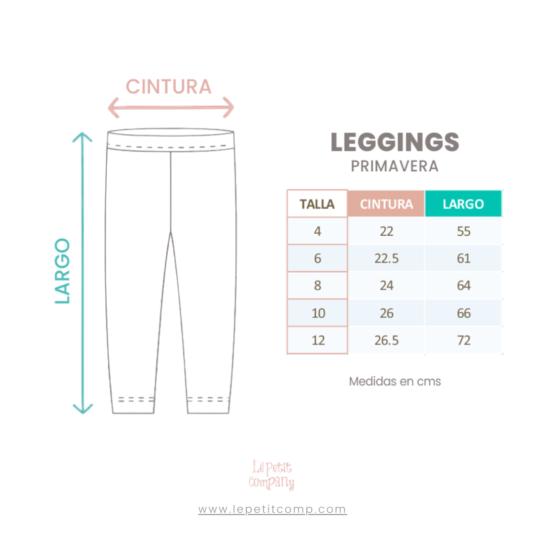 Legging Niña Basic - Plum - Le Petit Company