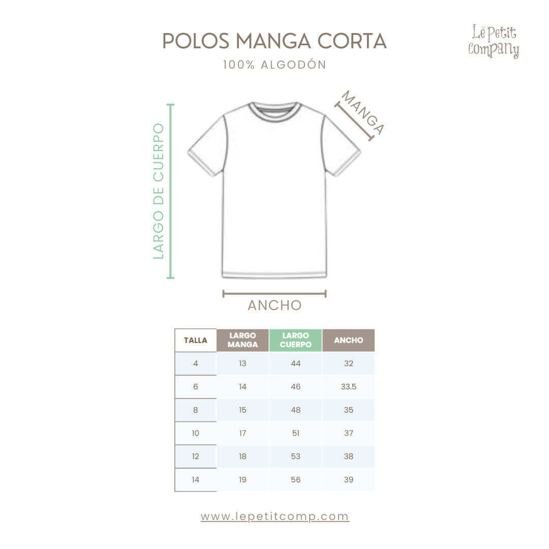Polo Niño T-Shirt California (100% algodón) - Le Petit Company