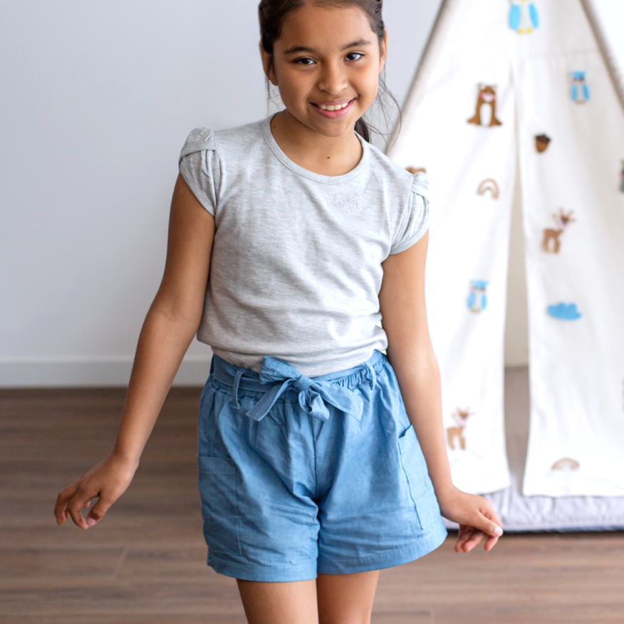 Shorts discount para niña