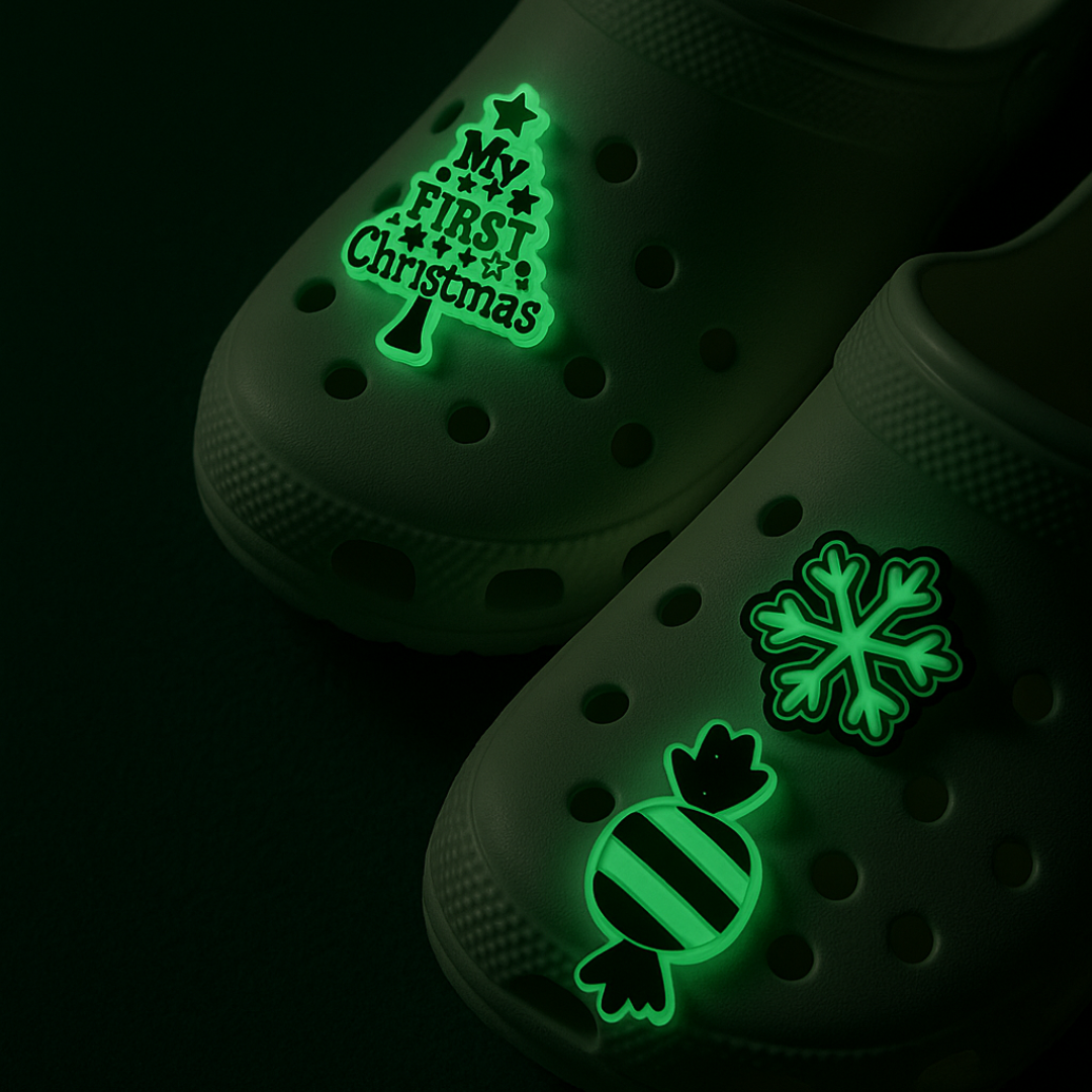 Accesorios para Crocs Pack Glow “Sweet Xmas” (3 pines)