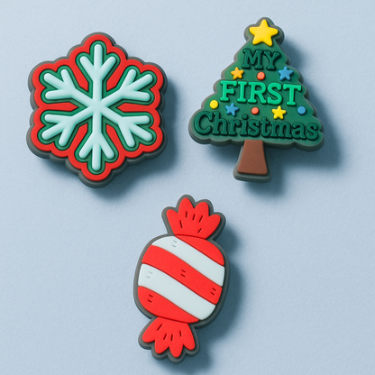 Accesorios para Crocs Pack Glow “Sweet Xmas” (3 pines)