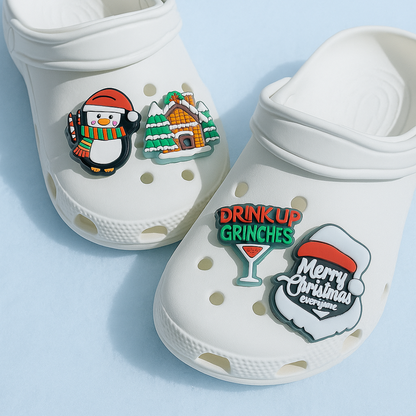 Accesorios para Crocs Pack Holiday Cheers Glow (4 pines)
