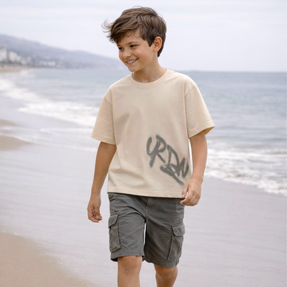 Polo Niño Boxy Urbn Arena – 100% Algodón