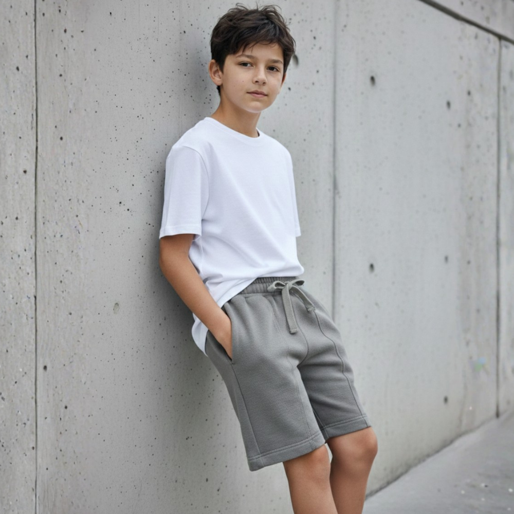 Short Niño French Terry Cocoa