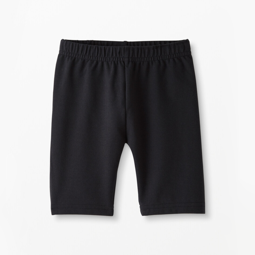 Biker Shorts Leggings Niña Algodón (Negro) - Le Petit Company