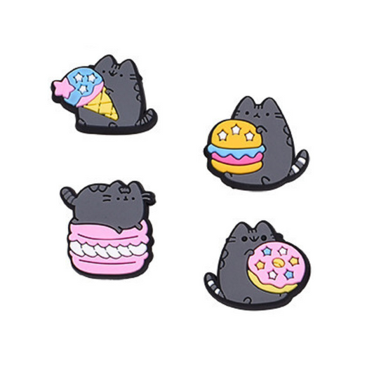 Accesorios para Crocs Pack Pusheen #4 (4 pines)