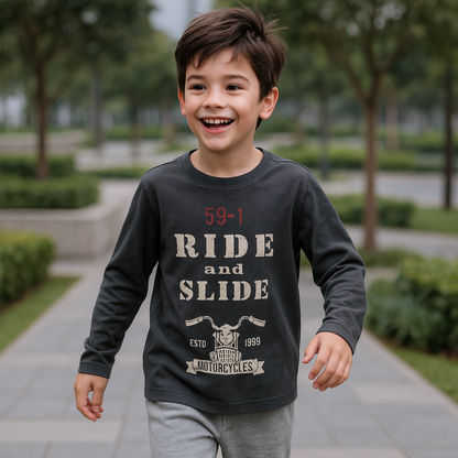 Polo Niño Ride & Slide (100% Algodón)