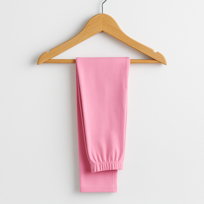 Legging Niña Basic Hot Pink - Algodón