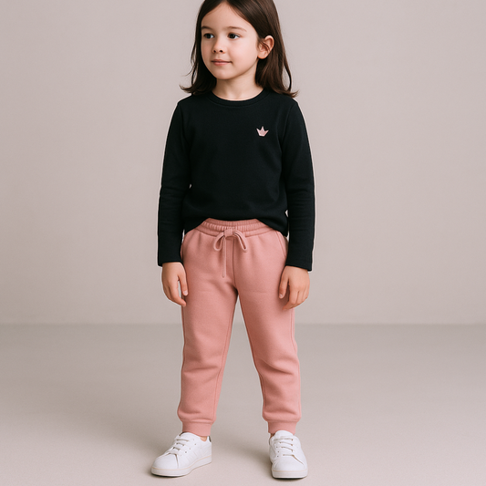 Jogger Rosado 2 - Le Petit Company | Ropa para Niños y Niñas