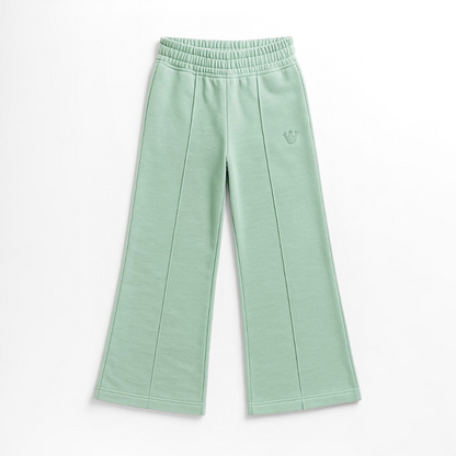 Pantalón Jogger Wide Leg Niña – Menta