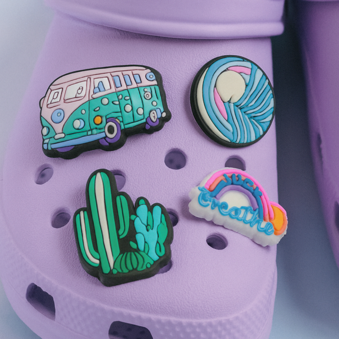 Accesorios para Crocs Surf & Van Pack (5 pines)