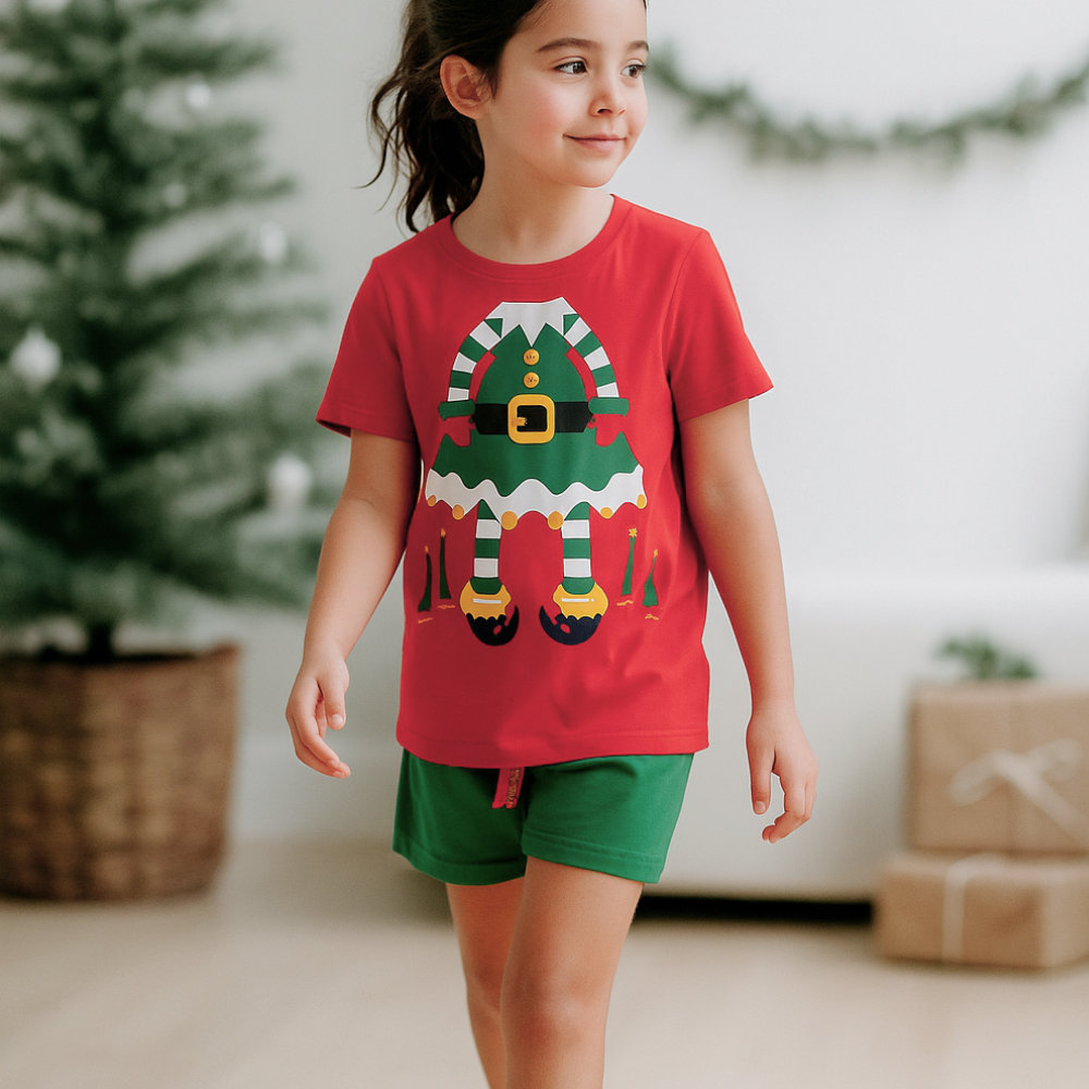 Pijama Niña Navidad (Algodón)