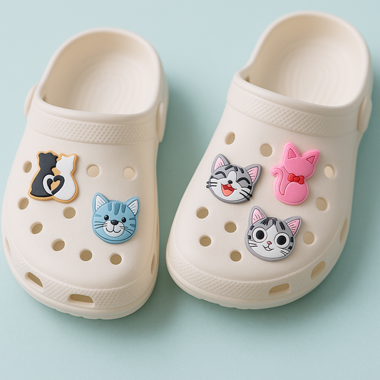 Accesorios para Crocs Pack Gatos #1