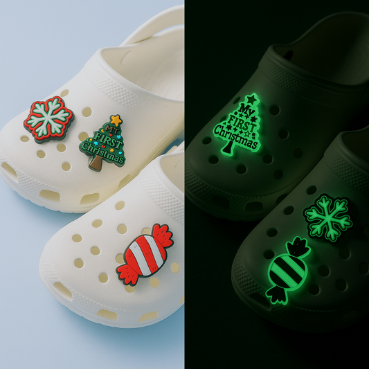 Accesorios para Crocs Pack Glow “Sweet Xmas” (3 pines)