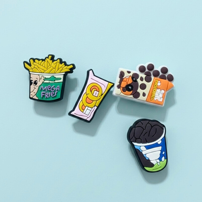 Accesorios Crocs Foodie Pack (4 pines)