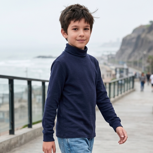 Cafarena Niña Niño - 100% Algodón (Azul)