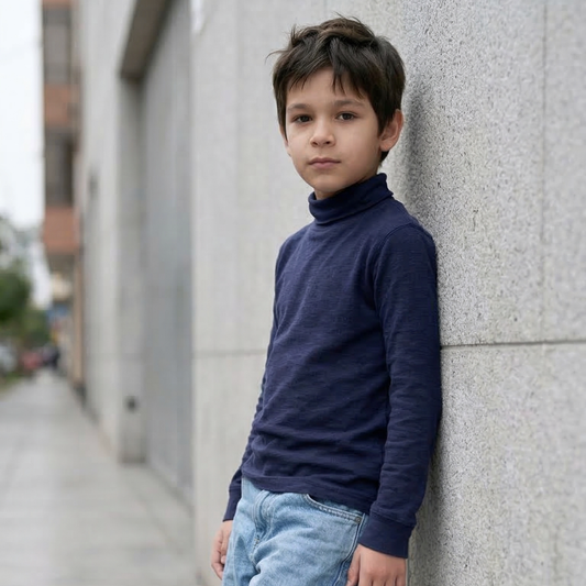 Cafarena Niña Niño - 100% Algodón (Azul)