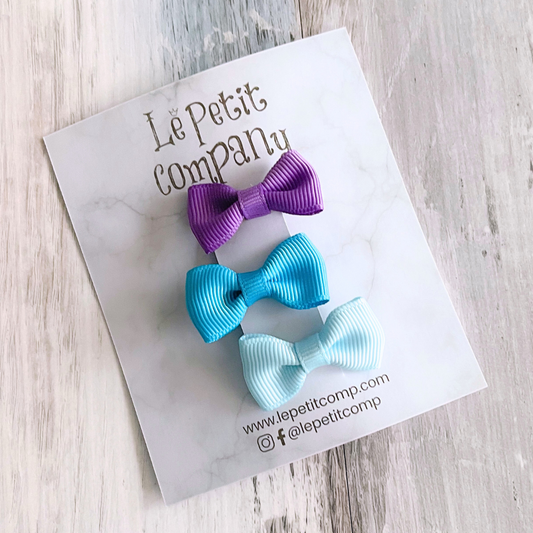 Mini Ganchos Snow (3 unidades) - Le Petit Company