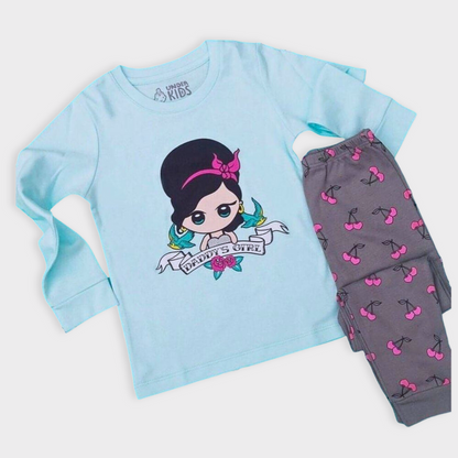 Pijama Niña 100% Algodón - Amy Winehouse - Le Petit Company