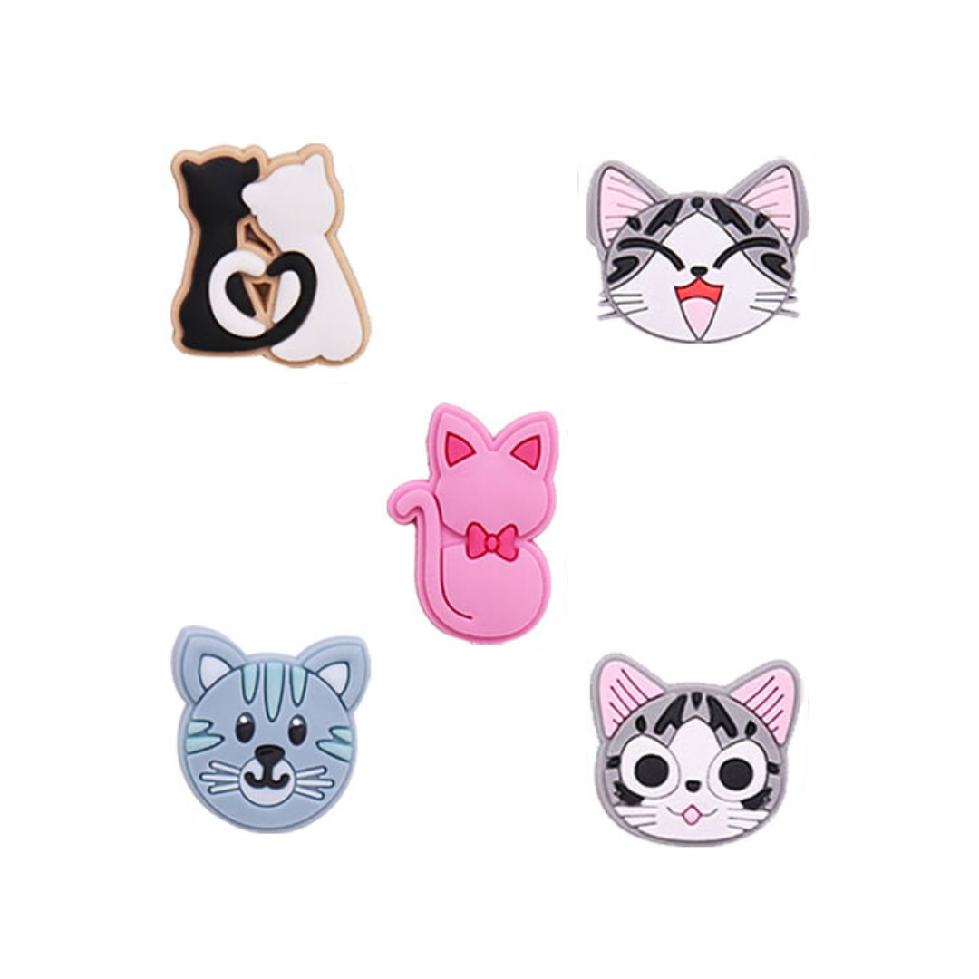 Accesorios para Crocs Pack Gatos #1