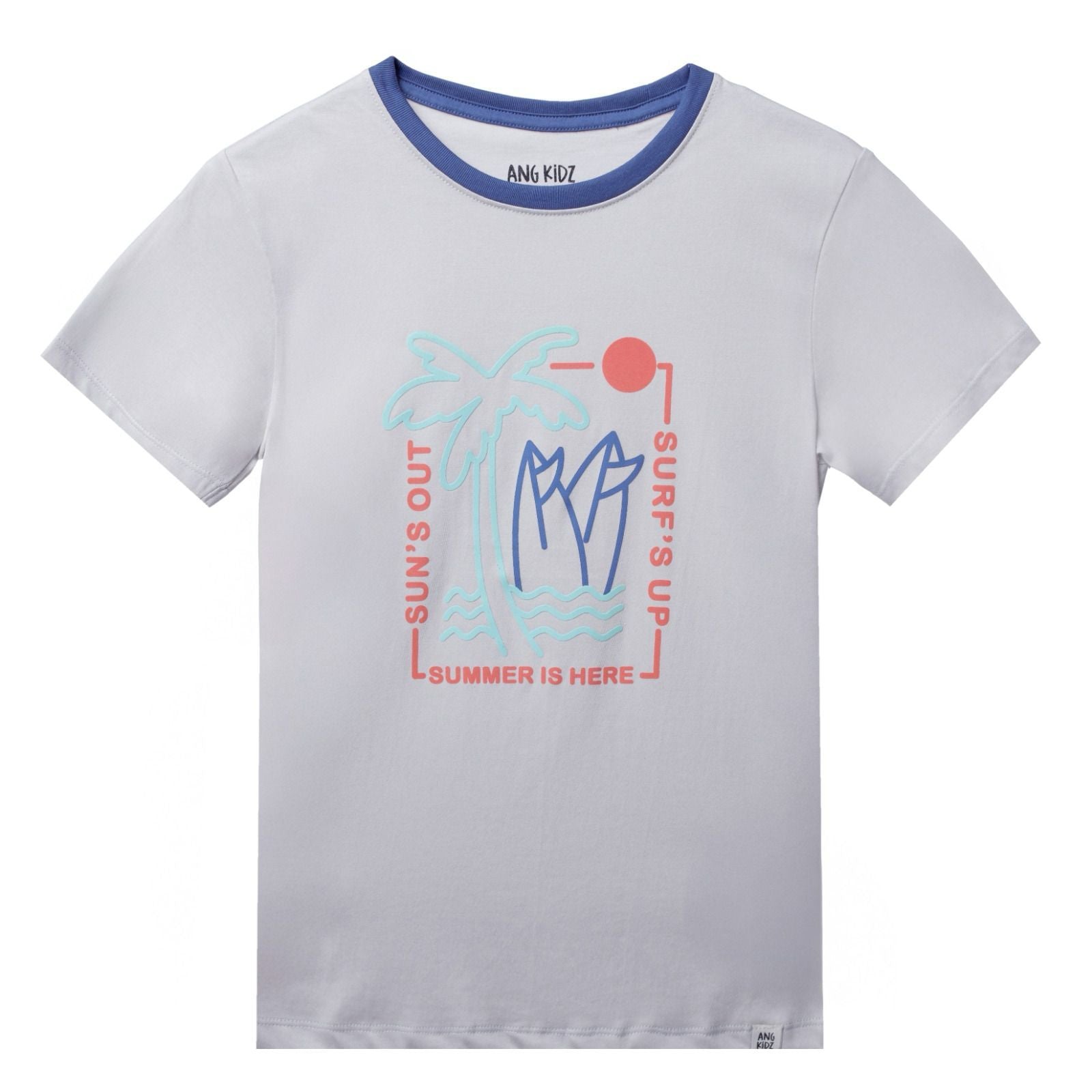 Polo Niño Algodon ANG Kidz - Gris