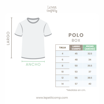 Polo Niño Algodon Botones - Le Petit Company