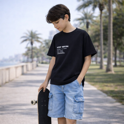 Polo Niño Boxy Algodon - ANG Kidz - Ropa para niños