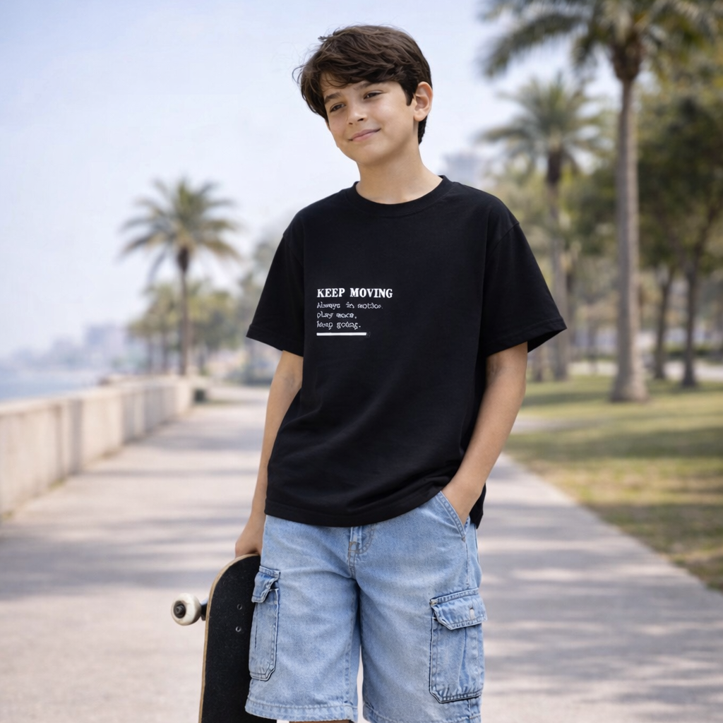 Polo Niño Boxy Algodon - ANG Kidz - Ropa para niños