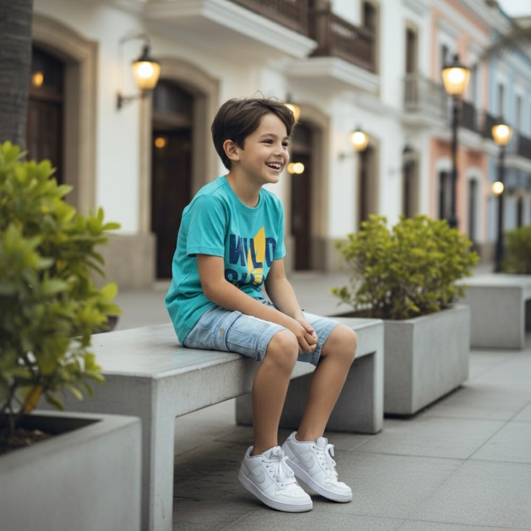 Polo Niño Wild Surf (100% algodón)