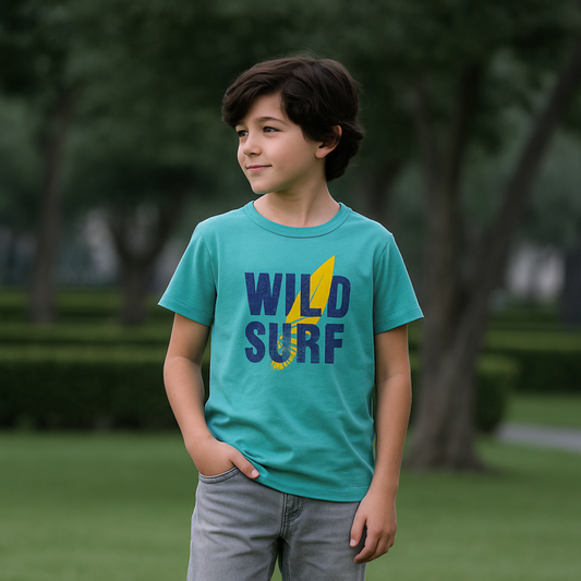 Polo Niño Algodon Wild Surf - Le Petit Company