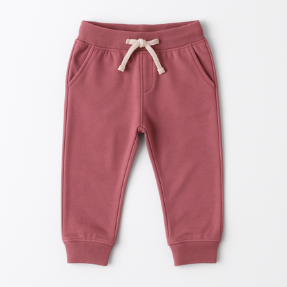 joggers malva niño niña algodón Perú Le Petit Company