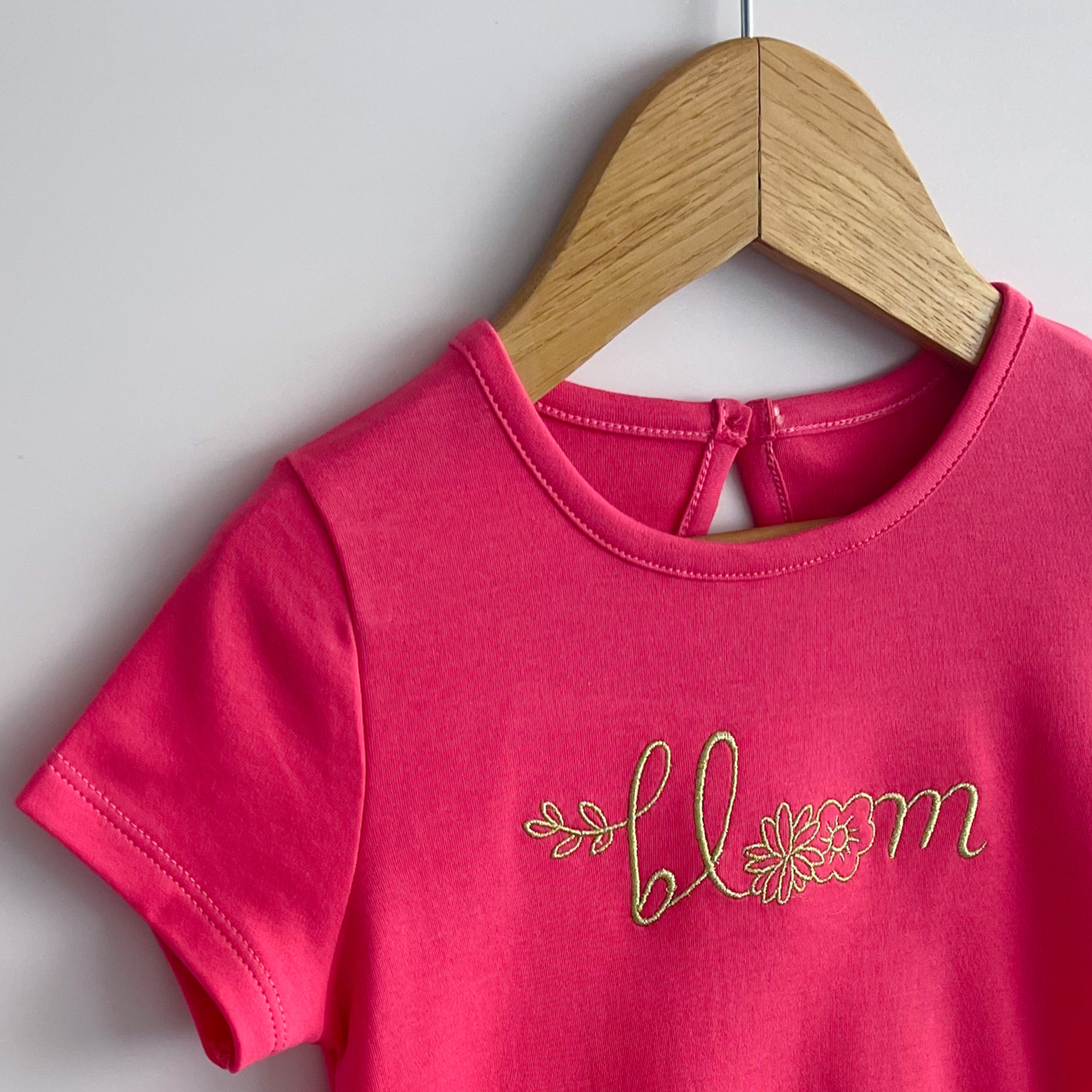 Polo Niña Bloom (Coral) 3 - 100% Algodón