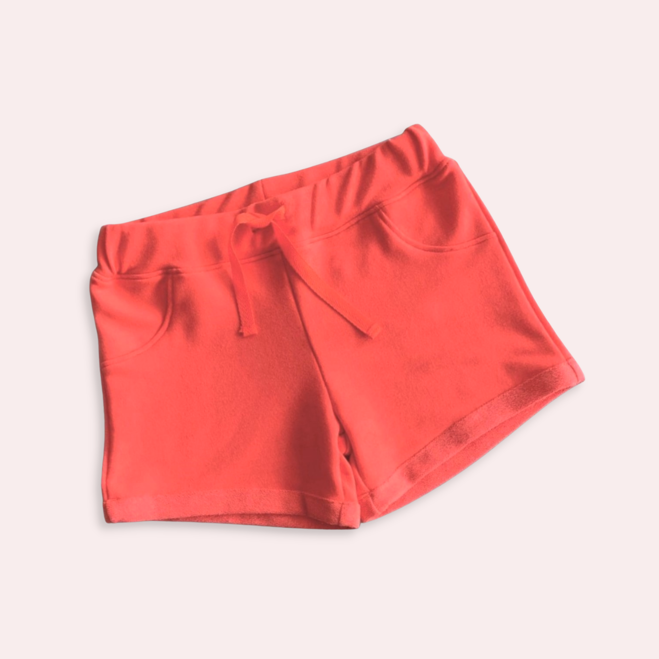 Short Niña Naranja Flúor - Le Petit Company